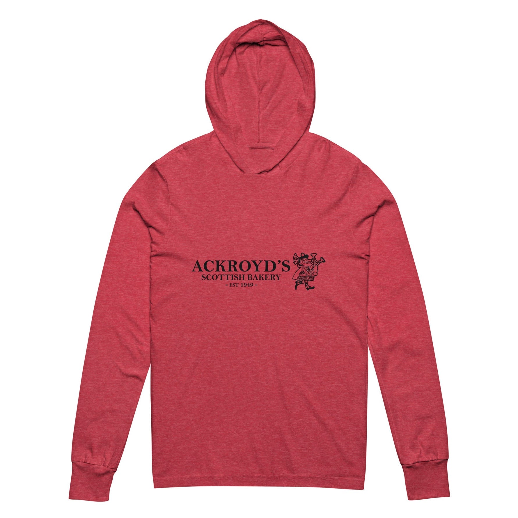 Ackroyd's Bagpiper Hooded Long-sleeve Tee - Knife Shift