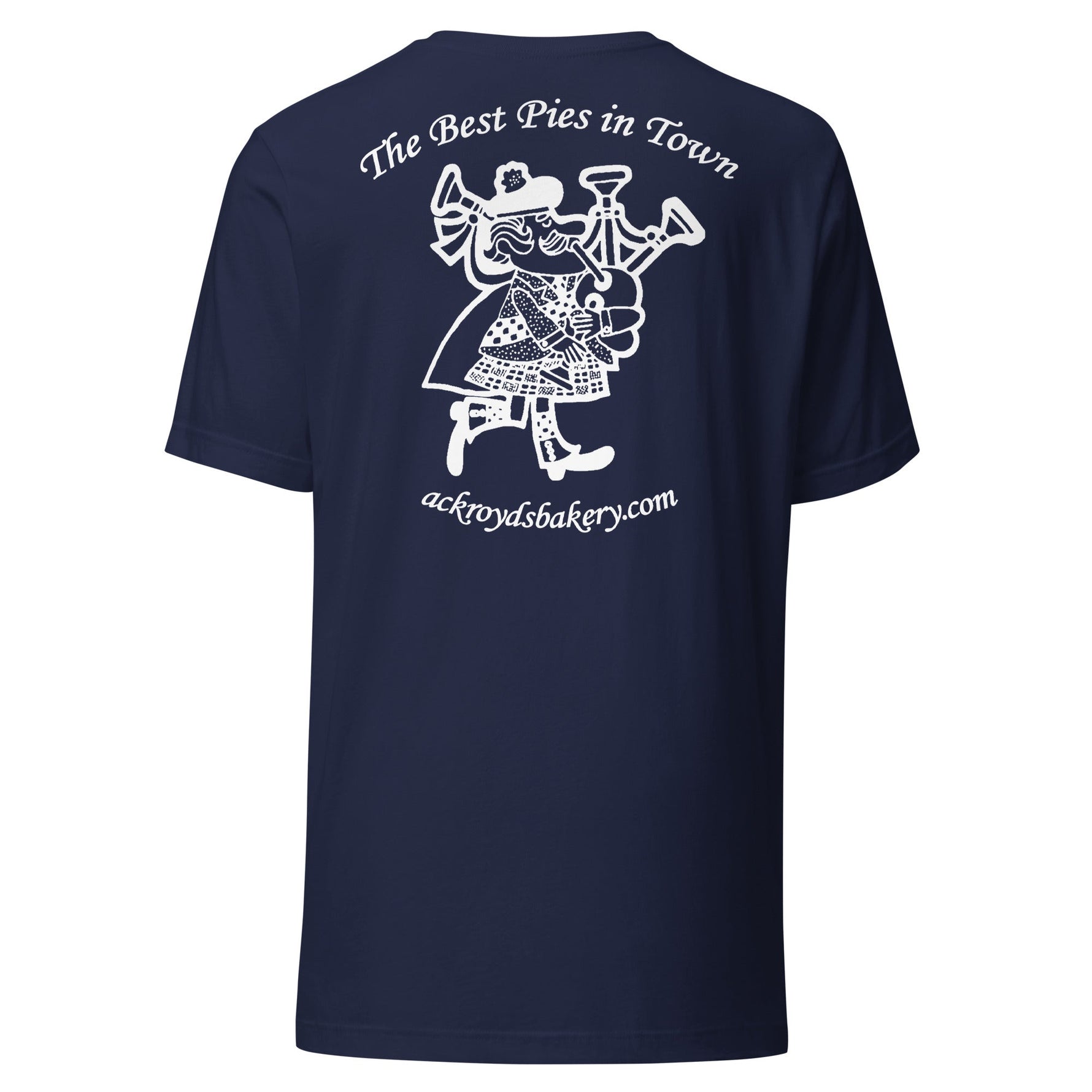 Ackroyd's Bagpiper Logo Unisex t-shirt - Knife Shift