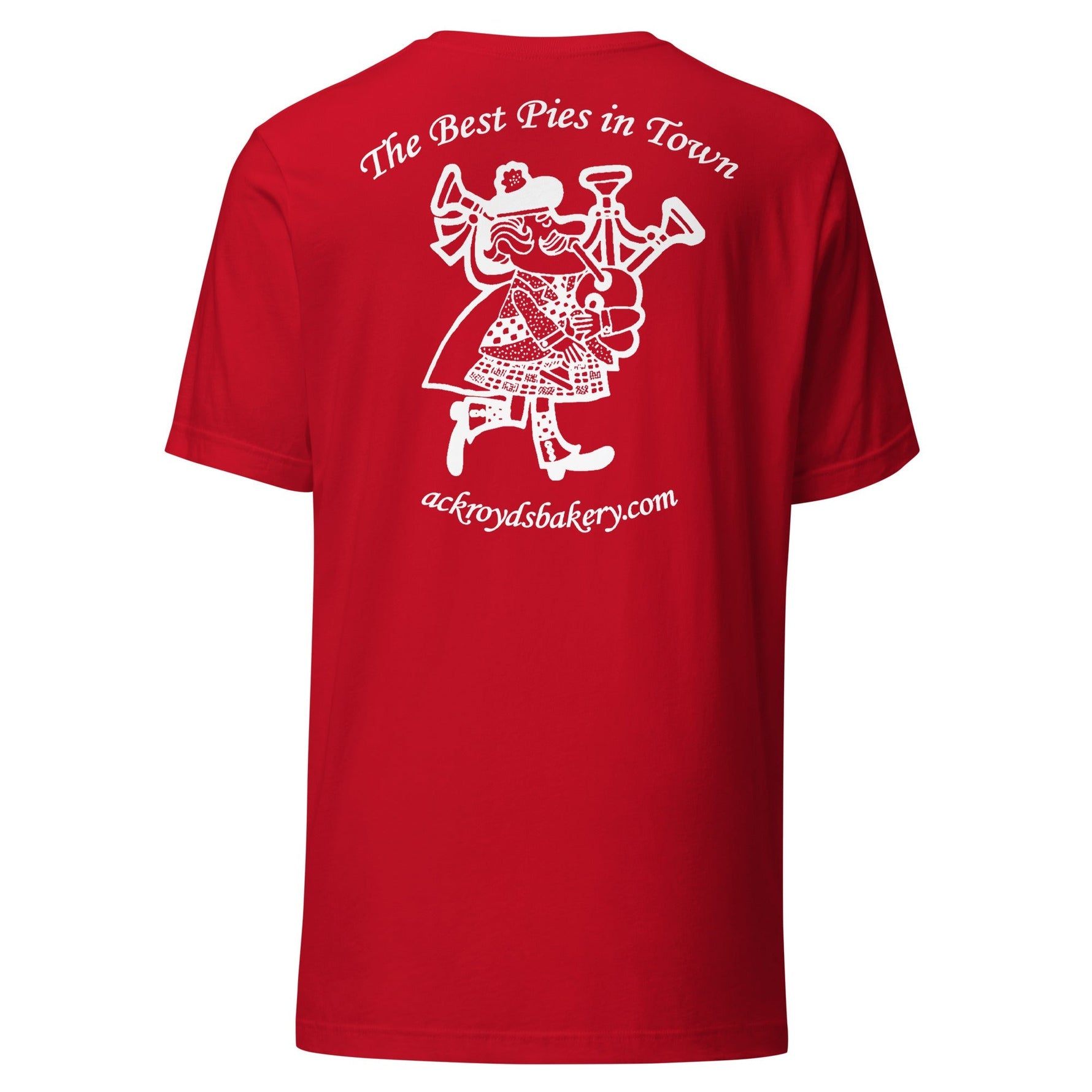 Ackroyd's Bagpiper Logo Unisex t-shirt - Knife Shift