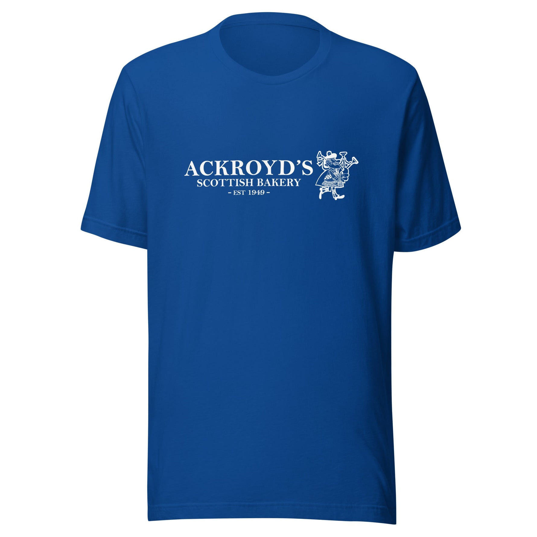 Ackroyd's Bagpiper Logo Unisex t-shirt - Knife Shift