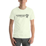 Ackroyd's Bakery Bagpiper Unisex T-Shirt - Knife Shift