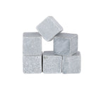 Glacier Rocks Soapstone Cube Set of 6 - Knife Shift