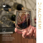 Alchemi Aerating Wine Tasting Glass - Knife Shift