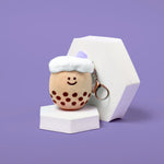 Mini Boba Milk Tea Plushie Keychain - Knife Shift