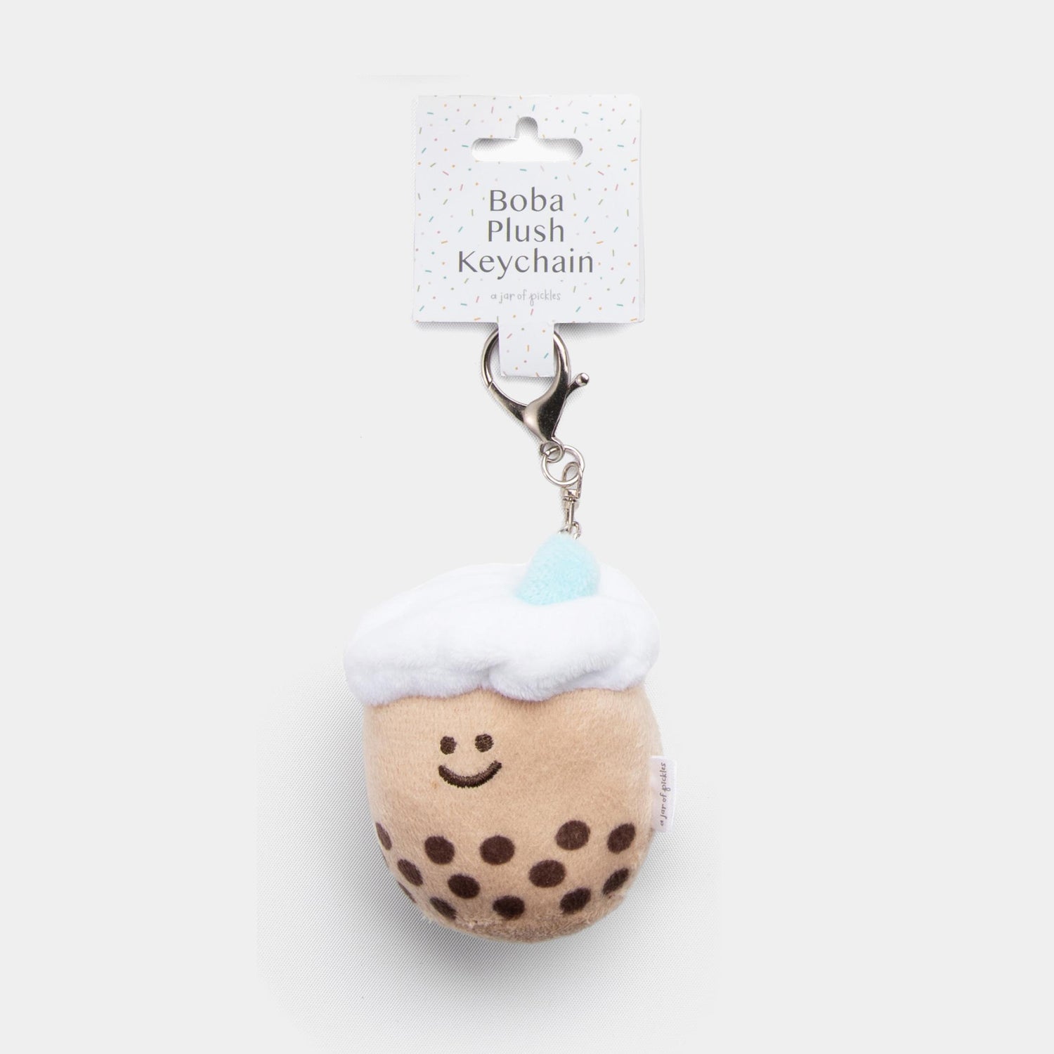 Mini Boba Milk Tea Plushie Keychain - Knife Shift