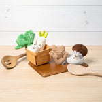 Mini Vegetable Veggie Plushie Set - Knife Shift