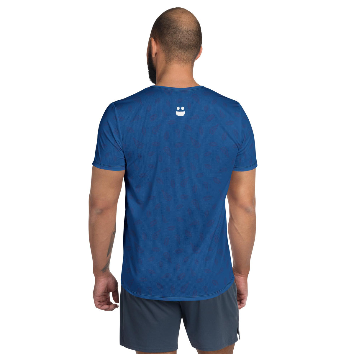Men's Athletic Tee - Blueberry - Knife Shift