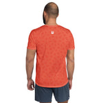 Men's Athletic Shirt - Peach - Knife Shift