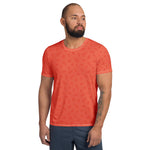 Men's Athletic Shirt - Peach - Knife Shift