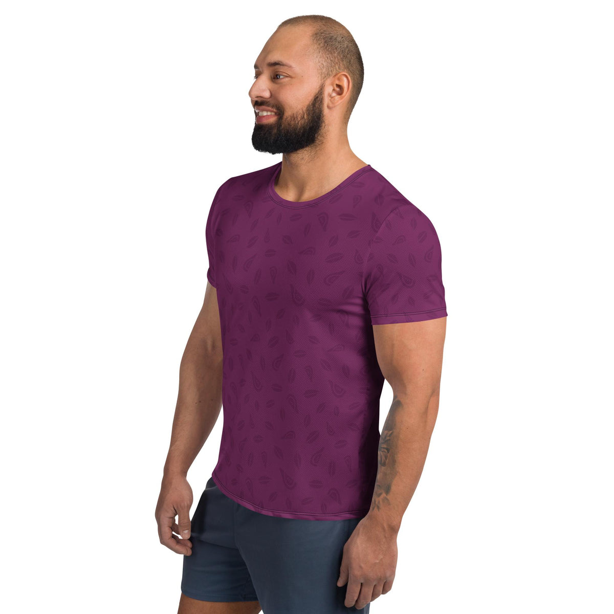 Men's Athletic Tee - Fig - Knife Shift
