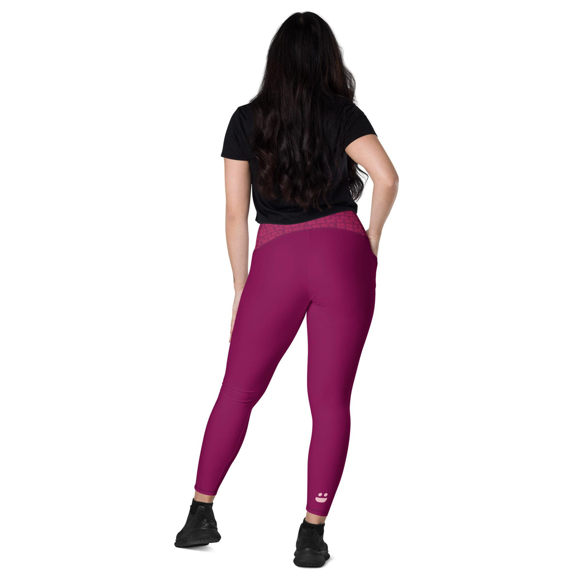 Raspberry Leggings - Knife Shift