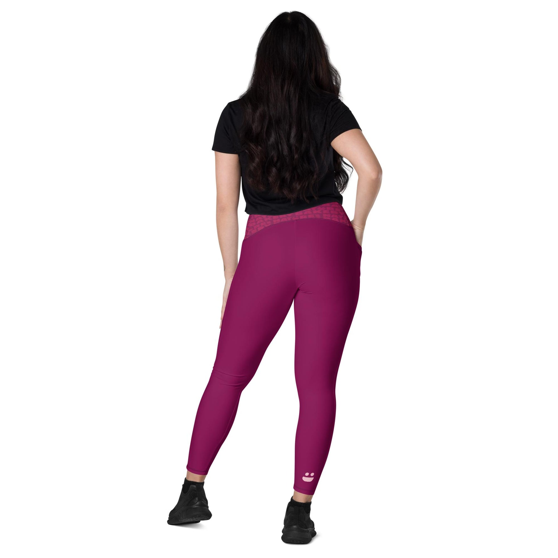 Raspberry Leggings - Knife Shift