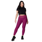 Raspberry Leggings - Knife Shift