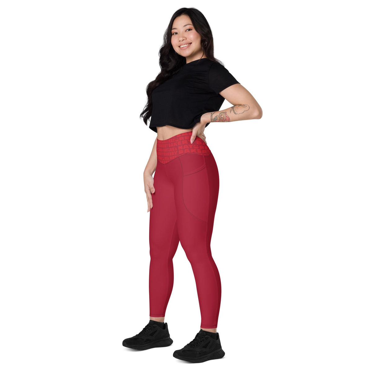 Strawberry Leggings - Knife Shift