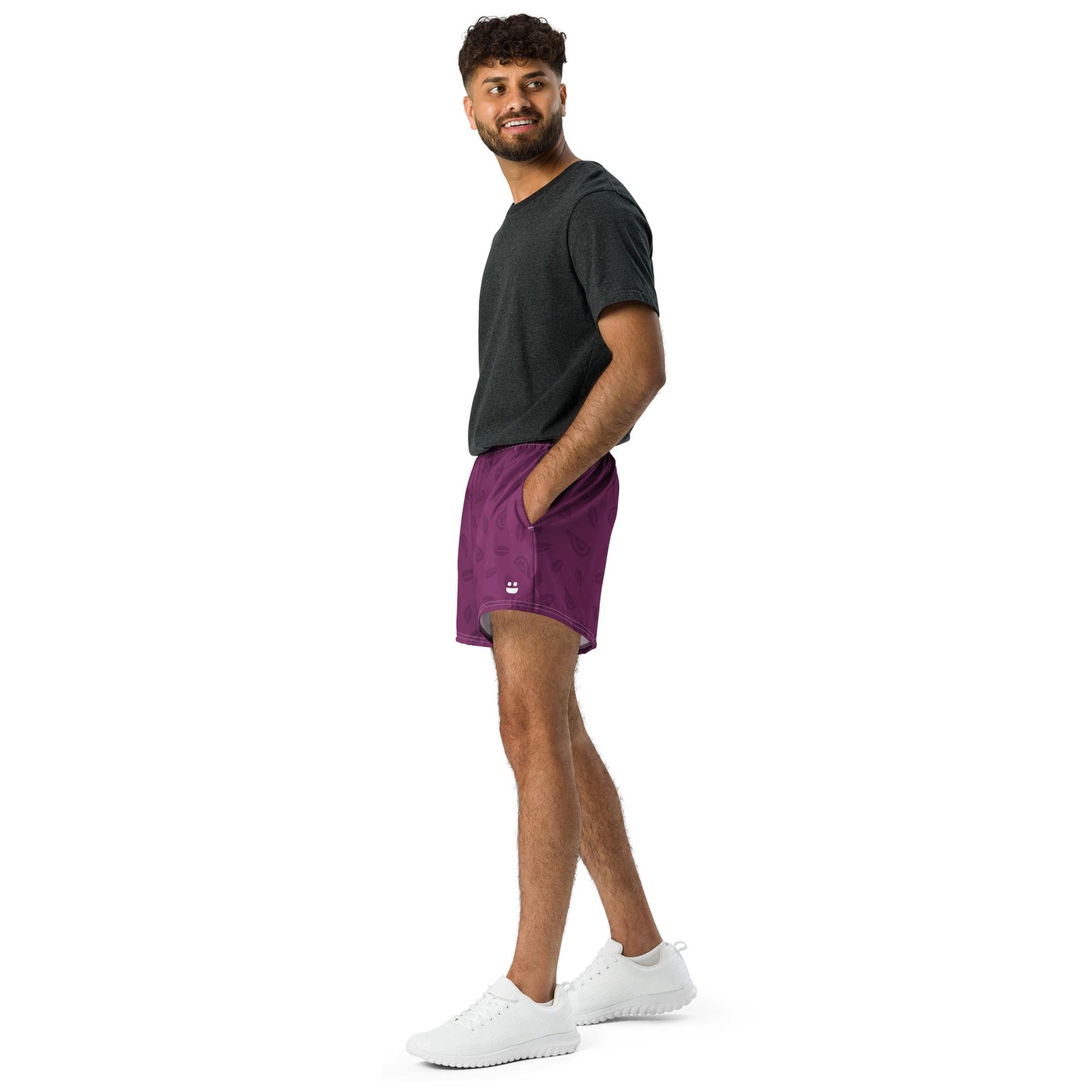 Unisex Athletic Shorts - Fig - Knife Shift