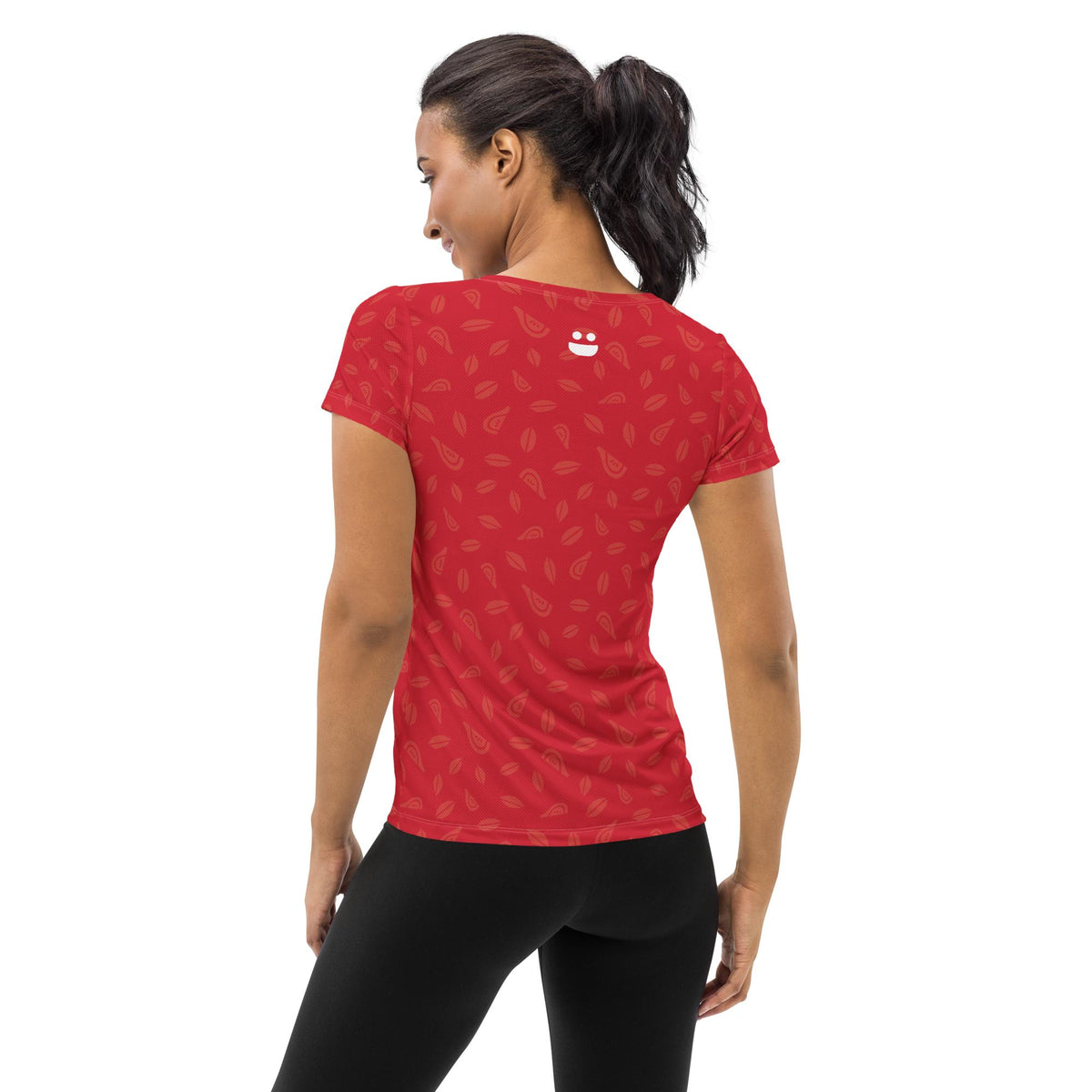 Women's Athletic Tee - Strawberry - Knife Shift