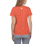 Women's Athletic Tee - Peach - Knife Shift