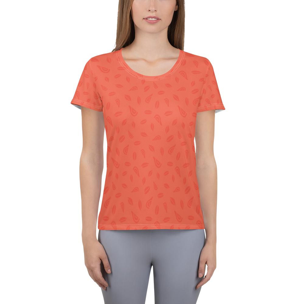 Women's Athletic Tee - Peach - Knife Shift