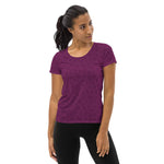 Women's Athletic Tee - Fig - Knife Shift