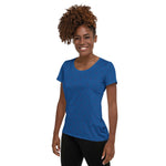 Women's Athletic Tee - Blueberry - Knife Shift