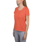 Women's Athletic Tee - Peach - Knife Shift