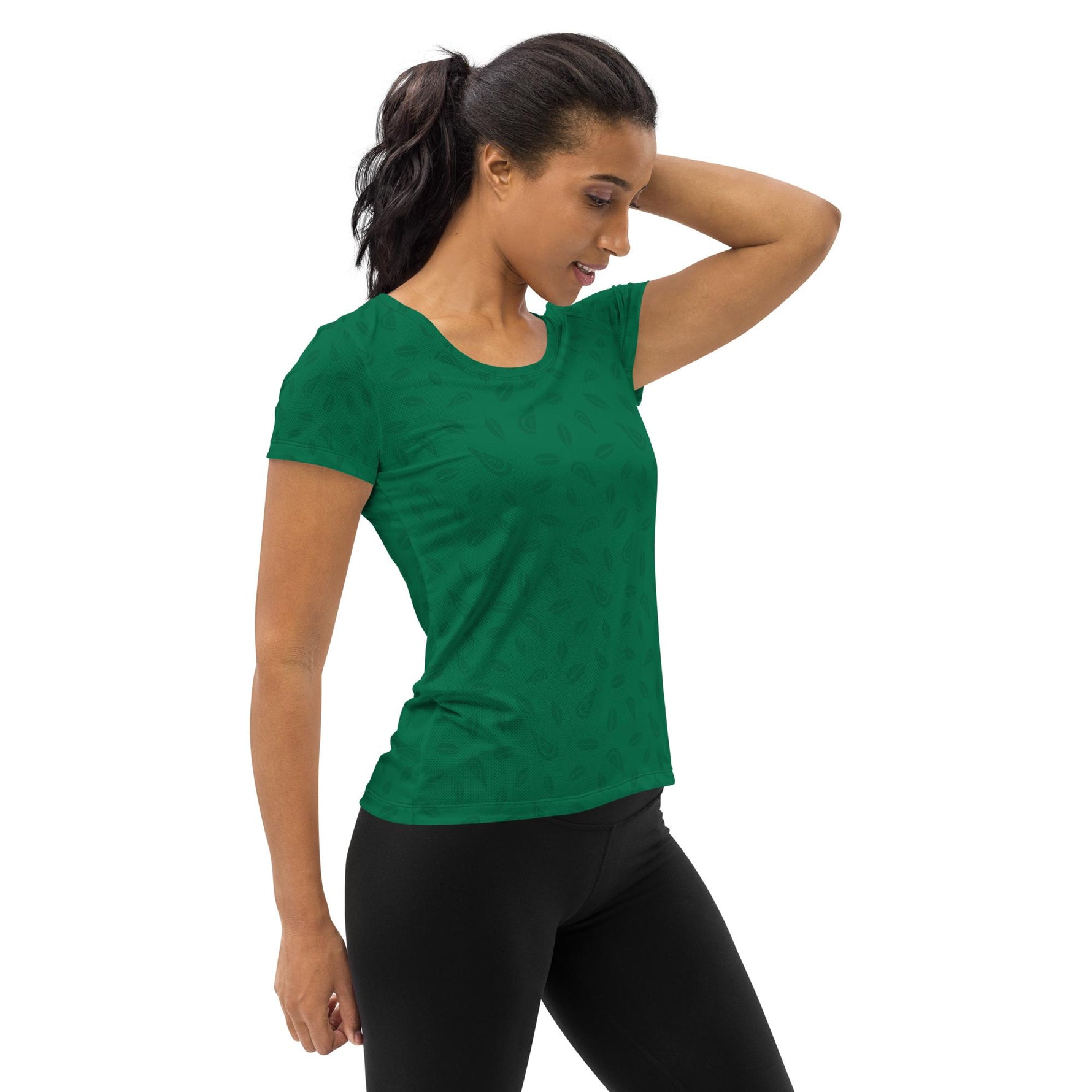 Women's Athletic Tee - Apple - Knife Shift