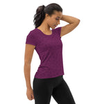 Women's Athletic Tee - Fig - Knife Shift