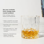8-Piece Ice Sphere Mold and Crystal Rocks Glass Gift Set - Knife Shift