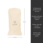Professional Bartender's Lewis Ice Bag - Knife Shift