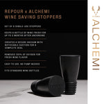 Alchemi Wine Saving Stoppers Set of 6 - Knife Shift