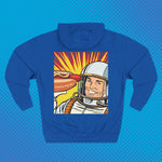 Astronaut Hotdog - Food Pop Art Hoodie-Hoodie-gift ideas for foodies-Knife Shift