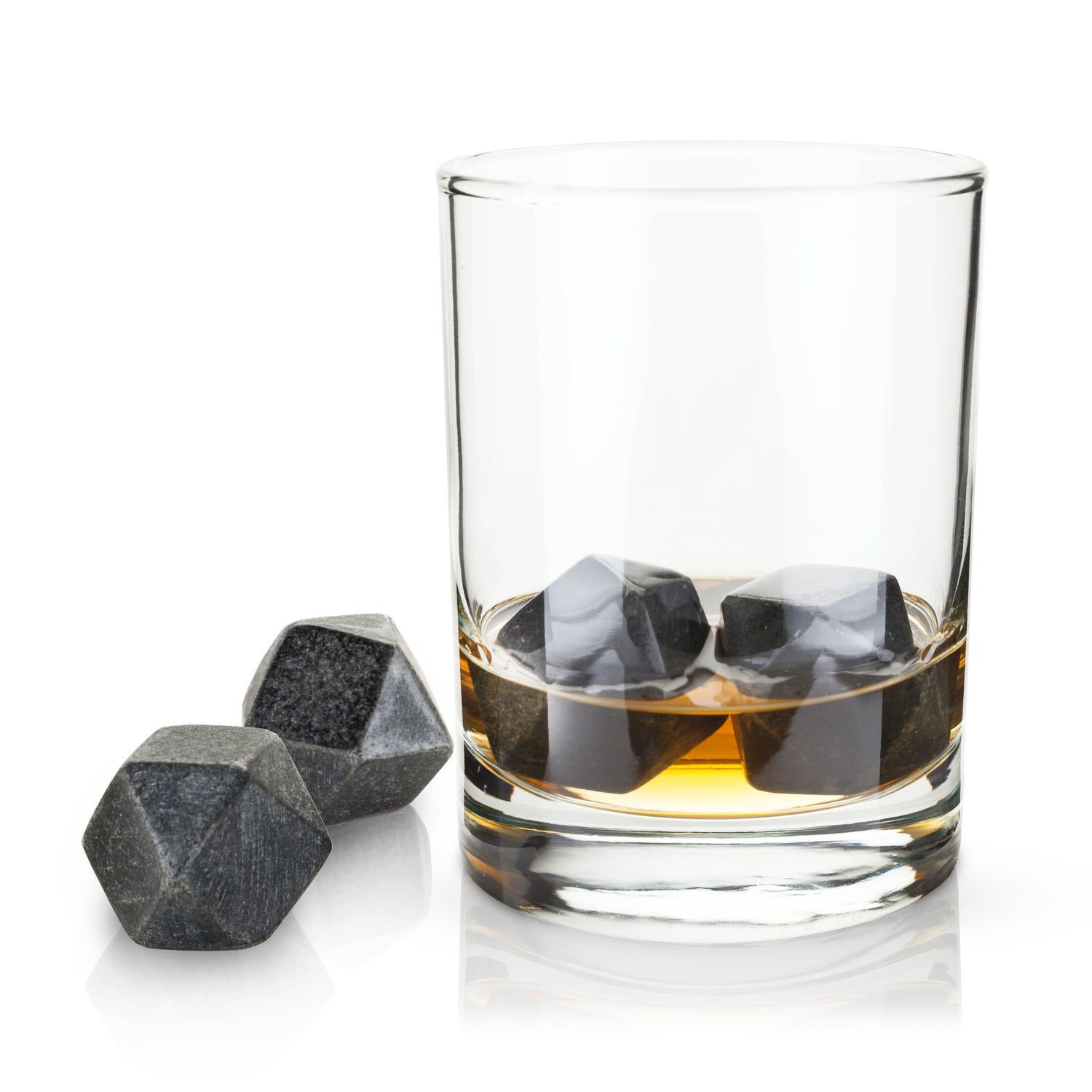 Glacier Rocks Basalt Hexagon Stone Set of 4 - Knife Shift