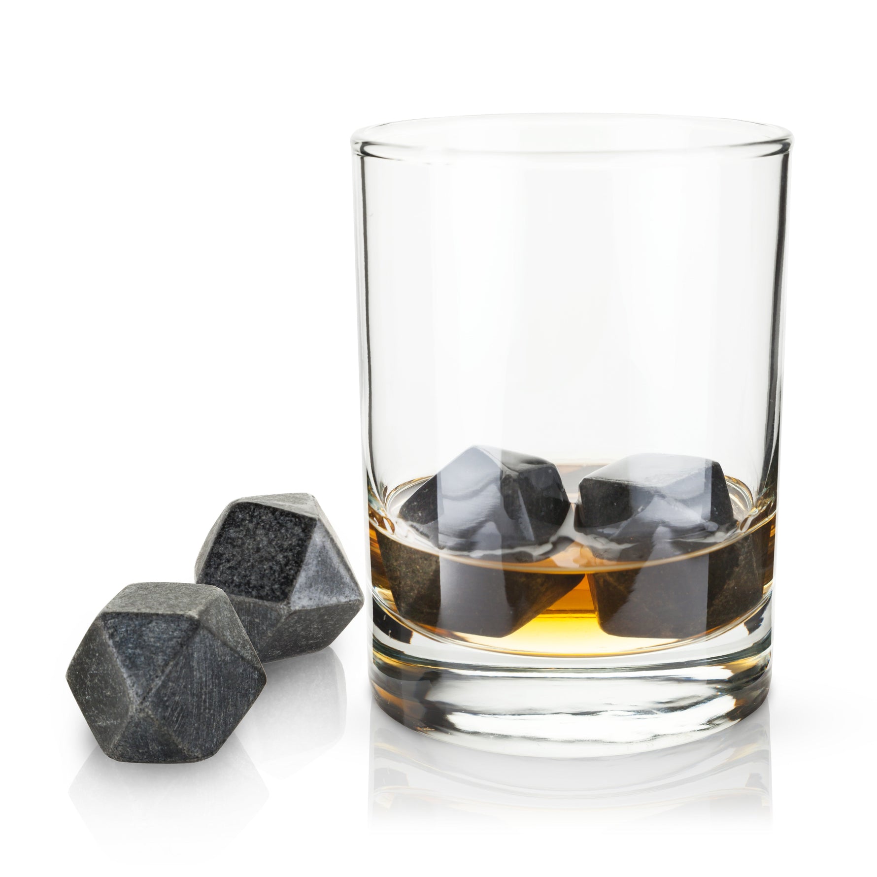 Glacier Rocks Basalt Hexagon Stone Set of 4 - Knife Shift