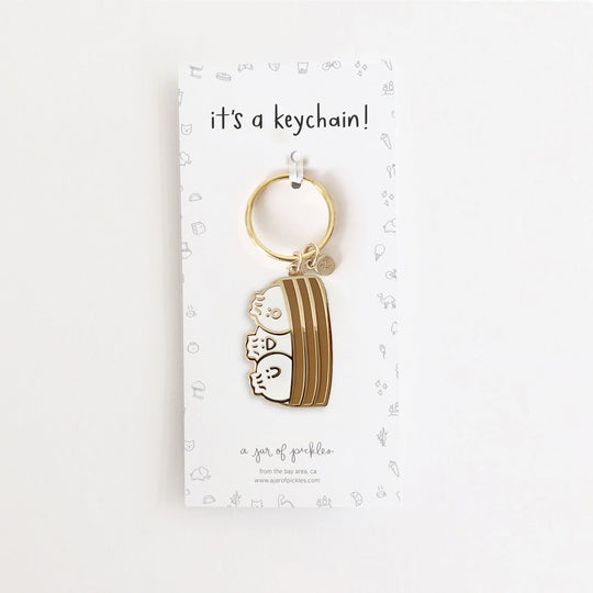 Bao Dumpling Basket Keychain - Knife Shift