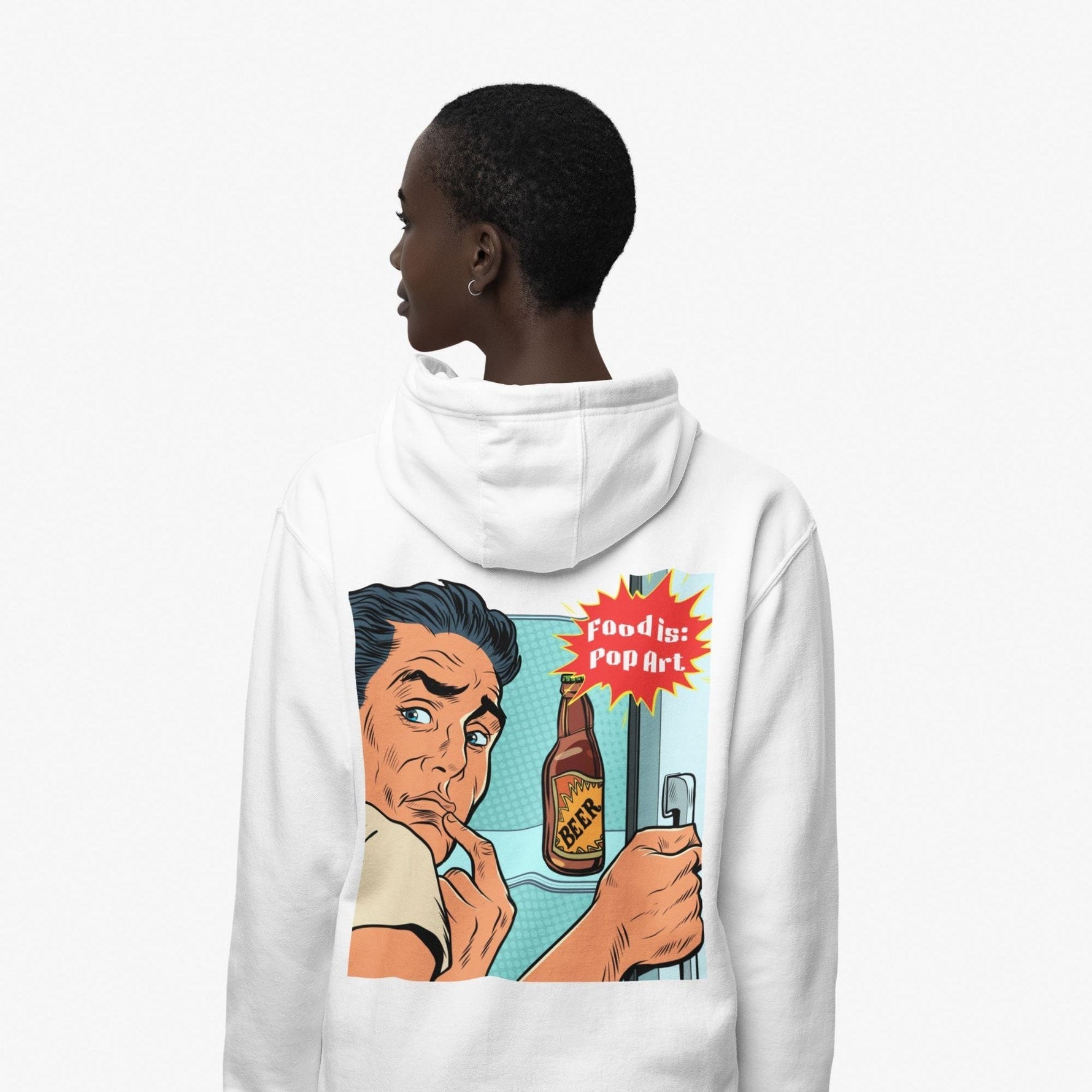 Beer Found - Food Pop Art Hoodie-Hoodie-gift ideas for foodies-Knife Shift