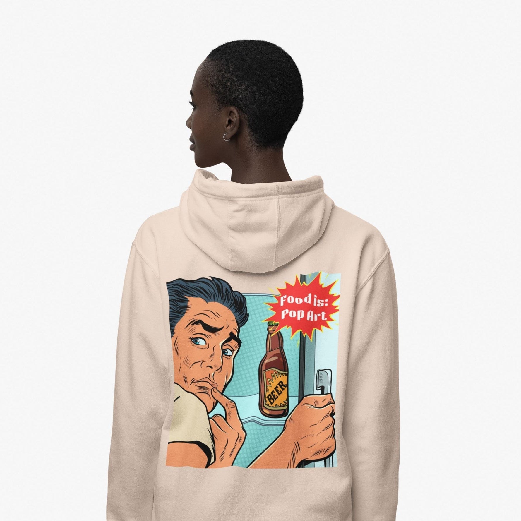 Beer Found - Food Pop Art Hoodie-Hoodie-gift ideas for foodies-Knife Shift