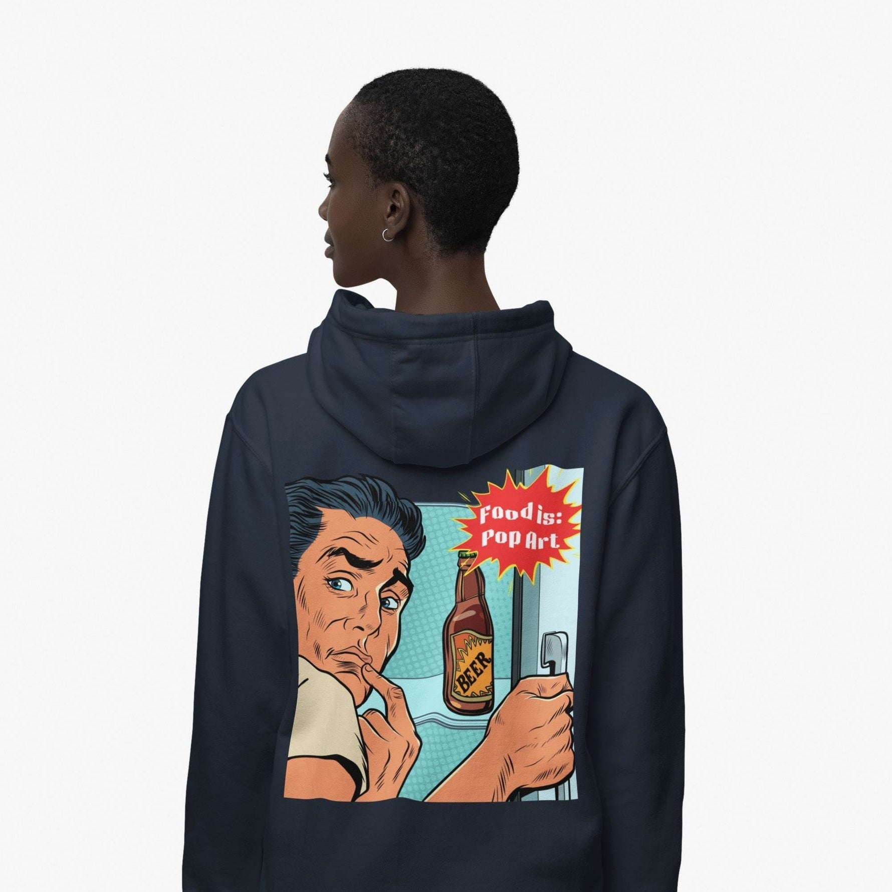 Beer Found - Food Pop Art Hoodie-Hoodie-gift ideas for foodies-Knife Shift