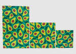 Beeswax Food Wrap - Avocado Print - Knife Shift