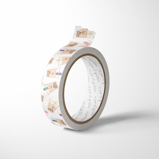 Boba Washi Tape - Knife Shift
