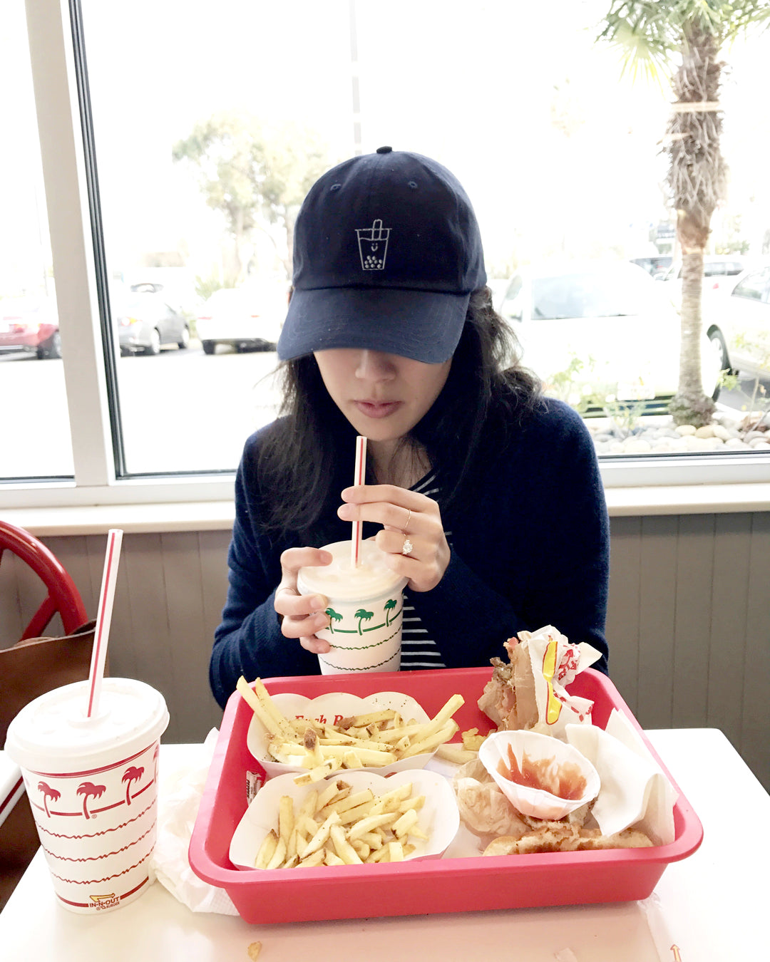 Boba Embroidered Baseball Cap - Knife Shift