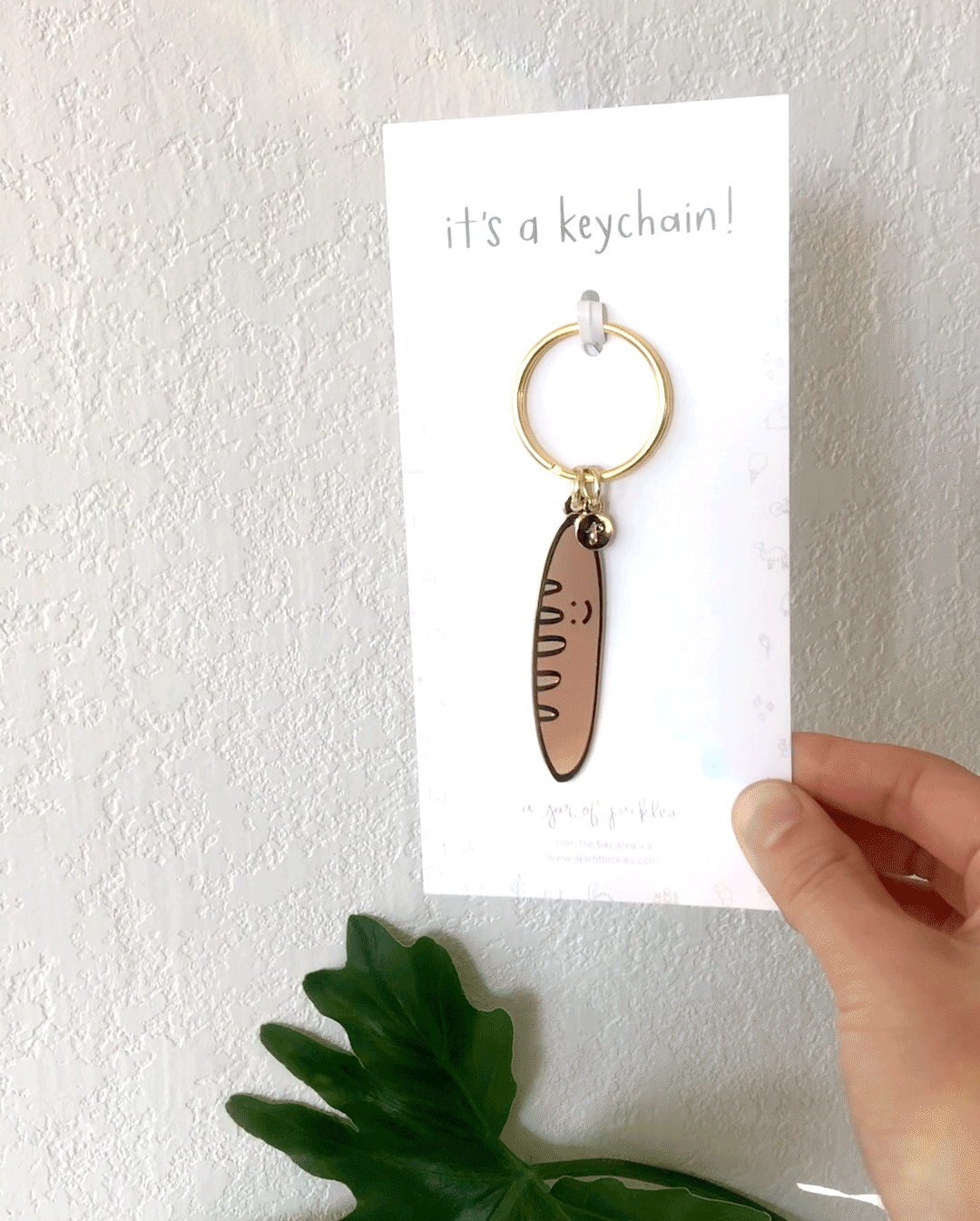 Baguette Keychain - Knife Shift