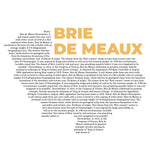 Brie de Meaux Cheese Map - Midweight Hoodie-Hoodie-gift ideas for foodies-Knife Shift