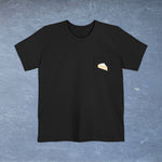 Brie de Meaux Cheese Map - Pocket T-shirt-T-Shirt-gift ideas for foodies-Knife Shift