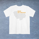 Brie de Meaux Cheese Map - Pocket T-shirt-T-Shirt-gift ideas for foodies-Knife Shift