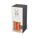 Art Deco Crystal Decanter - Knife Shift