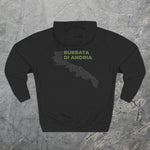 Burrata di Andria Cheese Map - Midweight Hoodie-Hoodie-gift ideas for foodies-Knife Shift