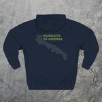 Burrata di Andria Cheese Map - Midweight Hoodie-Hoodie-gift ideas for foodies-Knife Shift