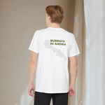 Burrata di Andria Cheese Map - Pocket T-shirt-T-Shirt-gift ideas for foodies-Knife Shift