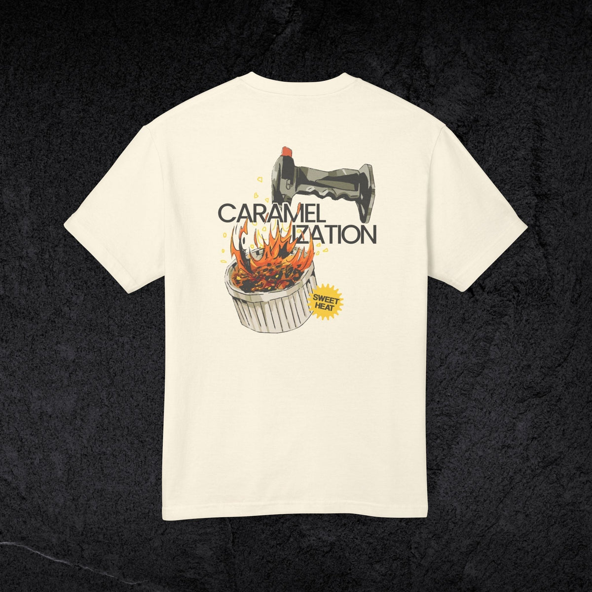 Caramelization Technique - Unisex Heavyweight T-shirt-T-Shirt-gift ideas for foodies-Knife Shift