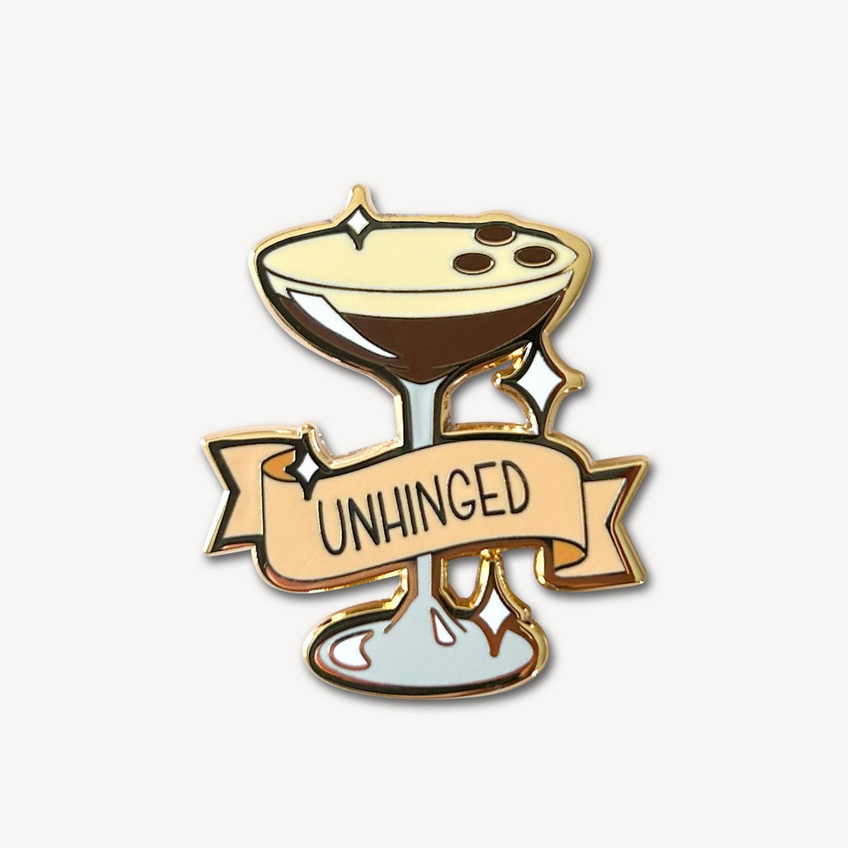 Espresso Martini (Unhinged) Cocktail Pin